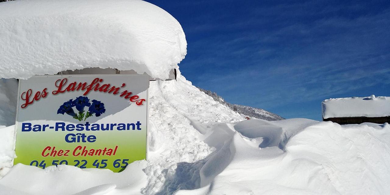 Gite Les Lanfiannes Thorens-Glières Exteriör bild
